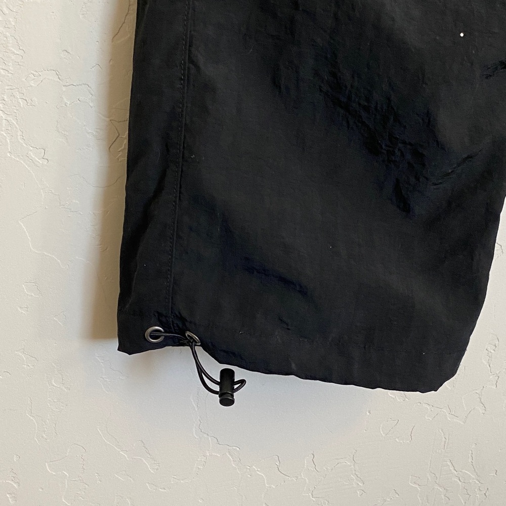Junior Black Cargo parachute pants - Picture 3 of 6